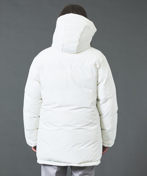5351 POUR LES HOMMES(ゴーサンゴーイチプールオム)の「リバーシブル セミロング パデッドフーディー(ダウンジャケット/コート・メンズ・ブラック/ホワイト・50/44/46/48)」の14枚目の写真