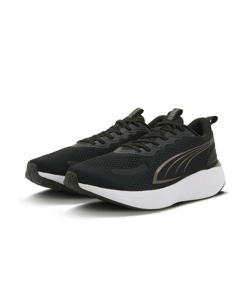 PUMA(プーマ)の「PUMA プーマ ユニセックス ソフトライド ムーブオン ウゴク ジャパンフィッ(スニーカー・メンズ・ブラック系その他・24.5cm/24.0cm/25.5cm/25.0cm/23.5cm/22.0cm/23.0cm/22.5cm/29.0cm/30.0cm/28.0cm/26.5cm/26.0cm/27.5cm/27.0cm/28.5cm)」の2枚目の写真