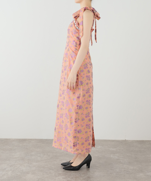 EDIT. FOR LULU(エディットフォールル)の「【DREAM sister jane/ドリームシスター ジェーン】 Peche Embellished Midi(ワンピース・レディース・ピンク・FREE)」の6枚目の写真