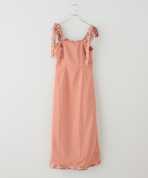 EDIT. FOR LULU(エディットフォールル)の「【DREAM sister jane/ドリームシスター ジェーン】 Peche Embellished Midi(ワンピース・レディース・ピンク・FREE)」の2枚目の写真