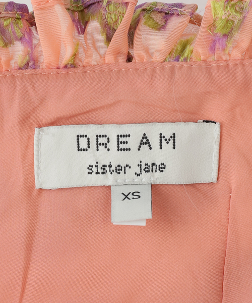 EDIT. FOR LULU(エディットフォールル)の「【DREAM sister jane/ドリームシスター ジェーン】 Peche Embellished Midi(ワンピース・レディース・ピンク・FREE)」の3枚目の写真