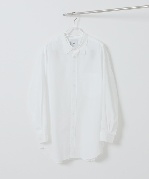 EDIFICE（エディフィス）の「Hedie.+ Deformed Collar Shirt（シャツ/ブラウス・メンズ・ホワイト/サックスブルー・2/3）」の8枚目の写真