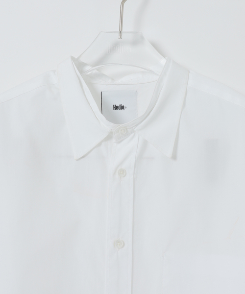 EDIFICE（エディフィス）の「Hedie.+ Deformed Collar Shirt（シャツ/ブラウス・メンズ・ホワイト/サックスブルー・2/3）」の9枚目の写真
