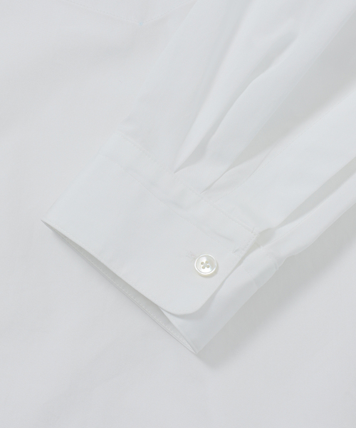 EDIFICE（エディフィス）の「Hedie.+ Deformed Collar Shirt（シャツ/ブラウス・メンズ・ホワイト/サックスブルー・2/3）」の11枚目の写真