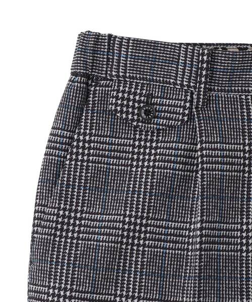 DRESSTERIOR(ドレステリア)の「ダウンファブリック グレンチェックワイドパンツ(その他パンツ・メンズ・ブルー系6・85/82/79/76)」の6枚目の写真