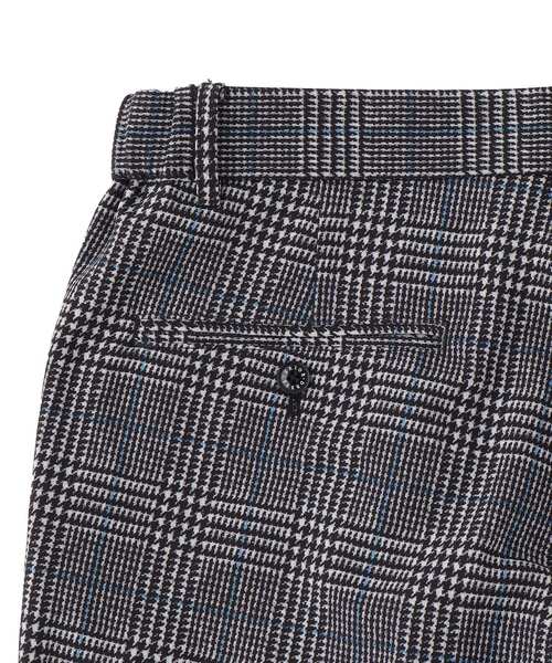 DRESSTERIOR(ドレステリア)の「ダウンファブリック グレンチェックワイドパンツ(その他パンツ・メンズ・ブルー系6・85/82/79/76)」の9枚目の写真