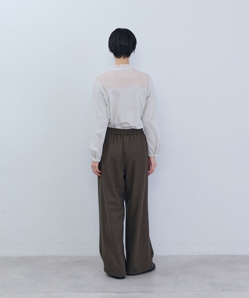 ADIEU TRISTESSE(アデュートリステス)の「ウォームイージーパンツ(その他パンツ・レディース・チャコールグレー/グレー/ブラック/カーキ・38)」の21枚目の写真