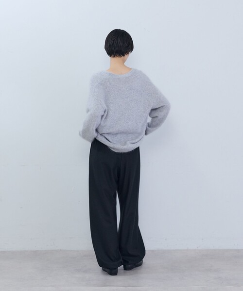 ADIEU TRISTESSE(アデュートリステス)の「ウォームイージーパンツ(その他パンツ・レディース・チャコールグレー/グレー/ブラック/カーキ・38)」の13枚目の写真