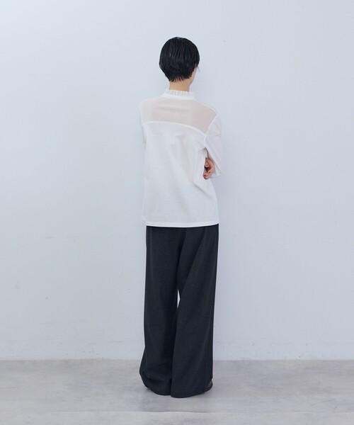 ADIEU TRISTESSE(アデュートリステス)の「ウォームイージーパンツ(その他パンツ・レディース・チャコールグレー/グレー/ブラック/カーキ・38)」の8枚目の写真