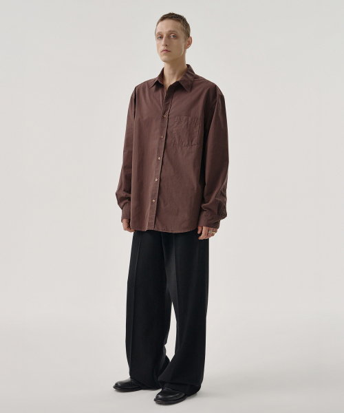 MMIC(エムエムアイシー)の「SURFACE SHIRT (BROWN)(シャツ/ブラウス・メンズ・その他・MEDIUM/LARGE)」の2枚目の写真