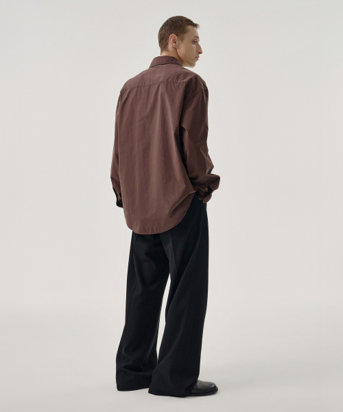 MMIC(エムエムアイシー)の「SURFACE SHIRT (BROWN)(シャツ/ブラウス・メンズ・その他・MEDIUM/LARGE)」の4枚目の写真