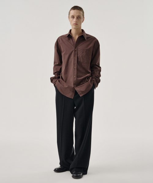 MMIC(エムエムアイシー)の「SURFACE SHIRT (BROWN)(シャツ/ブラウス・メンズ・その他・MEDIUM/LARGE)」の5枚目の写真