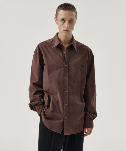 MMIC(エムエムアイシー)の「SURFACE SHIRT (BROWN)(シャツ/ブラウス・メンズ・その他・MEDIUM/LARGE)」の6枚目の写真