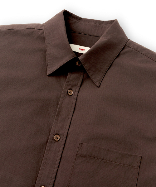MMIC(エムエムアイシー)の「SURFACE SHIRT (BROWN)(シャツ/ブラウス・メンズ・その他・MEDIUM/LARGE)」の7枚目の写真