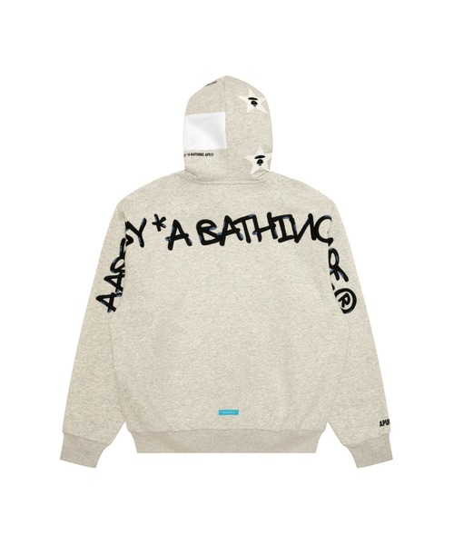 AAPE BY A BATHING APE（エーエイプバイアベイシングエイプ）の「AAPE BUTTON SWEAT HOODIE（パーカー・メンズ・オフホワイト・LARGE/MEDIUM/X-LARGE/X-SMALL/SMALL）」の2枚目の写真