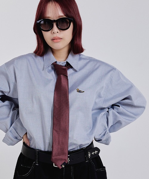 EFFECTEN（エフェクテン）の「ms6665-Camo duck shirts シャツ(efsc-05)（シャツ/ブラウス・メンズ・ホワイト/ライトグレー・ONE SIZE）」の3枚目の写真