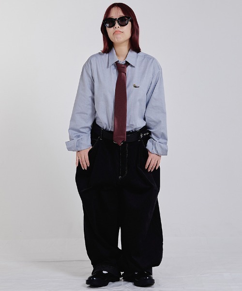 EFFECTEN（エフェクテン）の「ms6665-Camo duck shirts シャツ(efsc-05)（シャツ/ブラウス・メンズ・ホワイト/ライトグレー・ONE SIZE）」の5枚目の写真