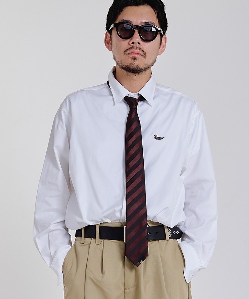 EFFECTEN（エフェクテン）の「ms6665-Camo duck shirts シャツ(efsc-05)（シャツ/ブラウス・メンズ・ホワイト/ライトグレー・ONE SIZE）」の7枚目の写真