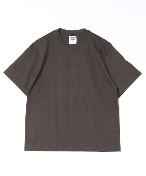 SHAKA WeAR(シャカウェア)の「【SHAKA WEAR/シャカウェア】7.5oz Max Heavyweight Cropped Tee(Boxy Tee)/ヘビーウェイト クロップドTシャツ ボックスシルエット メンズ レディース アメカジ(Tシャツ/カットソー・メンズ・ヘザーグレー/ウッドランド/ダークネイビー/ブラック系その他/ホワイト/ブラック/ブラウン・SMALL/XX-LARGE/X-LARGE/LARGE/MEDIUM)」の3枚目の写真