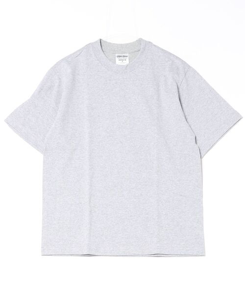 SHAKA WeAR(シャカウェア)の「【SHAKA WEAR/シャカウェア】7.5oz Max Heavyweight Cropped Tee(Boxy Tee)/ヘビーウェイト クロップドTシャツ ボックスシルエット メンズ レディース アメカジ(Tシャツ/カットソー・メンズ・ヘザーグレー/ウッドランド/ダークネイビー/ブラック系その他/ホワイト/ブラック/ブラウン・SMALL/XX-LARGE/X-LARGE/LARGE/MEDIUM)」の4枚目の写真