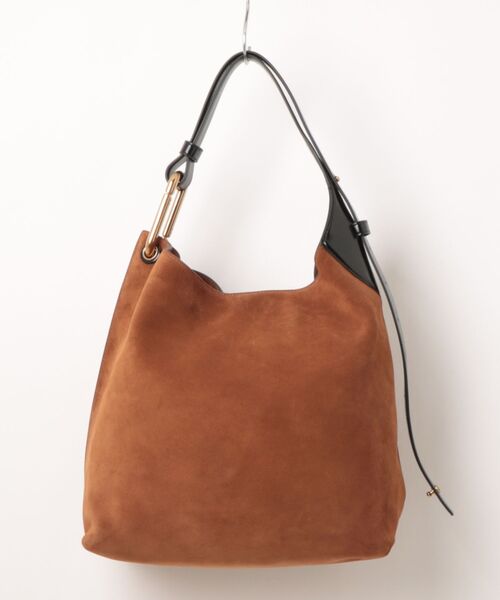 MARC JACOBS(マークジェイコブス)の「SCENE LARGE BUCKET IN SUEDE /シーン ラージ バケット スエード(ショルダーバッグ・レディース・ブラウン・ONE SIZE)」の8枚目の写真