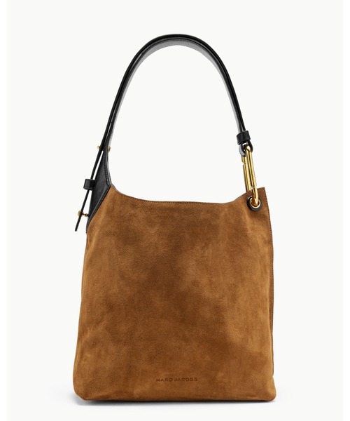 MARC JACOBS(マークジェイコブス)の「SCENE LARGE BUCKET IN SUEDE /シーン ラージ バケット スエード(ショルダーバッグ・レディース・ブラウン・ONE SIZE)」の1枚目の写真