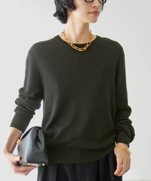 Gently Crew Neck knit（ニット/セーター）｜AP STUDIO（エーピー