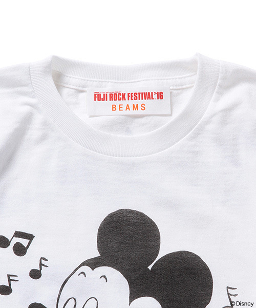 BEAMS（ビームス）の「＜MEN＞FUJI ROCK FESTIVAL’16×BEAMS / DANCE【WEB限定】（Tシャツ/カットソー・メンズ・ホワイト/ブラック・MEDIUM/SMALL/X-LARGE/LARGE）」の3枚目の写真