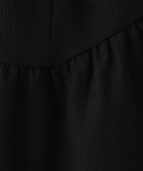 NATURAL BEAUTY BASIC(ナチュラルビューティーベーシック)の「アシンメトリーティアードスカート(スカート・レディース・ブラック/ブラウン/オフホワイト・MEDIUM/SMALL)」の9枚目の写真