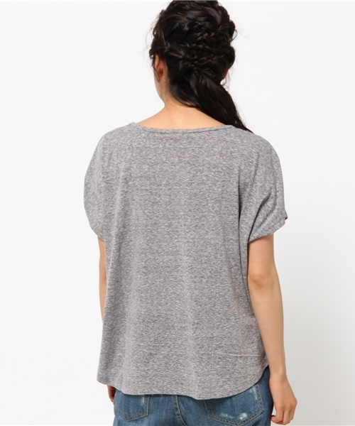 チャイハネ（チャイハネ）の「【チャイハネ】動物シルエット ショート丈Ｔシャツ（Tシャツ/カットソー・レディース・グレー/ナチュラル/ホワイト/ホワイト系その他・FREE）」の10枚目の写真