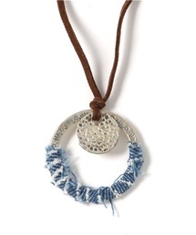 チャイハネ | 【チャイハネ】デニムリング ロングネックレス(ネックレス)