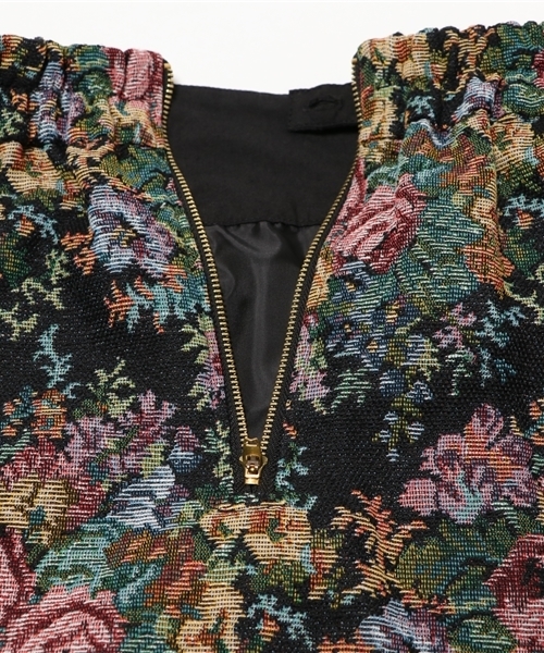 one after another NICE CLAUP（ワンアフターアナザーナイスクラップ）の「ゴブラン柄スカート（スカート・レディース・ベージュ/ブラック/ネイビー・FREE）」の21枚目の写真