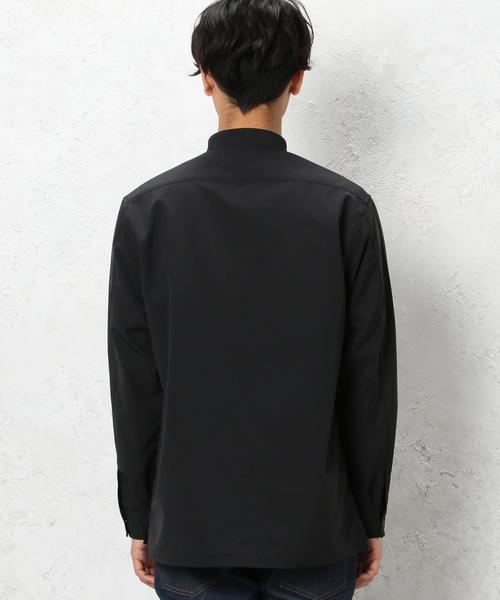 green label relaxing（グリーンレーベルリラクシング）の「SC STRC/S/SHELL BAND/C シャツ◆（シャツ/ブラウス・メンズ・ブラック/ネイビー・SMALL/MEDIUM/LARGE）」の5枚目の写真