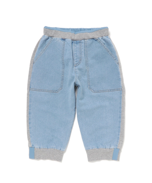 COMME CA ISM(コムサイズム)の「デニムグルカパンツ(その他パンツ・キッズ・ネイビー/サックスブルー・150/130cm/100cm/140/120cm/110cm)」の2枚目の写真