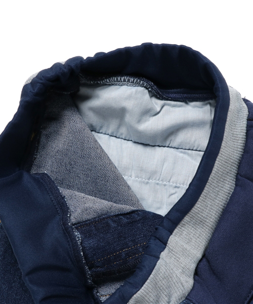 COMME CA ISM(コムサイズム)の「デニムグルカパンツ(その他パンツ・キッズ・ネイビー/サックスブルー・150/130cm/100cm/140/120cm/110cm)」の5枚目の写真