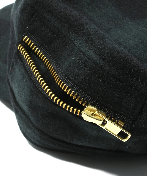 BEAMS(ビームス)の「BEAMS / ZIPワークCAP(キャップ・メンズ・ブラック/オリーブ/ネイビー・ONE SIZE)」の8枚目の写真