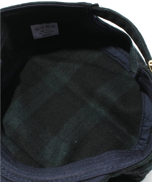 BEAMS(ビームス)の「BEAMS / ZIPワークCAP(キャップ・メンズ・ブラック/オリーブ/ネイビー・ONE SIZE)」の10枚目の写真