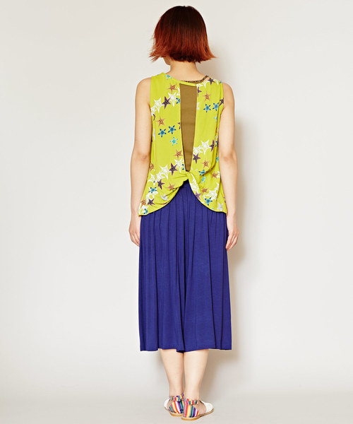 チャイハネ（チャイハネ）の「【チャイハネ】シリウスノースリーブトップス（タンクトップ・レディース・ホワイト/イエロー/ブラック・FREE）」の21枚目の写真