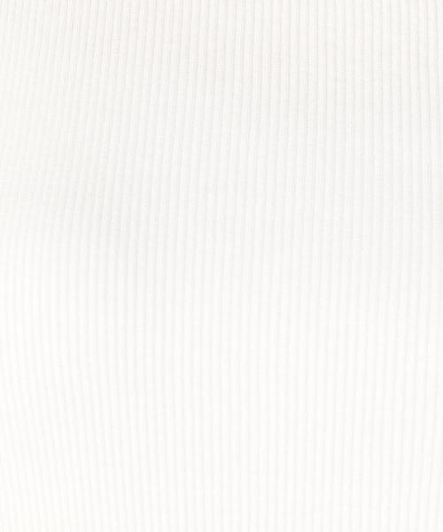 Khaju（カージュ）の「Khaju:ワンショルダーリブカット（タンクトップ・レディース・ブラック/オフホワイト/ワイン・ONE SIZE）」の9枚目の写真