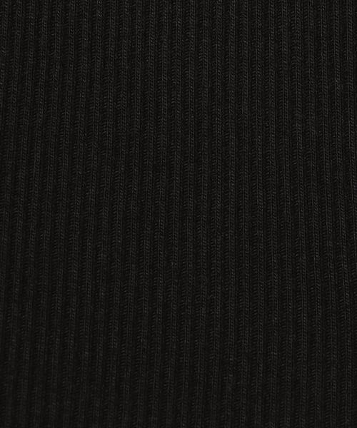 Khaju（カージュ）の「Khaju:ワンショルダーリブカット（タンクトップ・レディース・ブラック/オフホワイト/ワイン・ONE SIZE）」の10枚目の写真