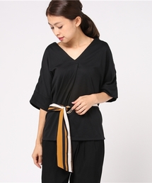 laboratory work | ベルト付きBigプルオーバー(Tシャツ/カットソー)