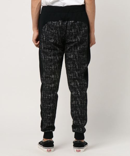 1PIU1UGUALE3  RELAX （ウノピゥウノウグァーレトレ リラックス）の「1PIU1UGUALE3 RELAX(ウノピゥウノウグァーレトレ)360°ストレッチツイードジョガーパンツ（その他パンツ・メンズ・ブラック/ネイビー・SMALL/MEDIUM/LARGE/X-LARGE/XX-LARGE）」の10枚目の写真