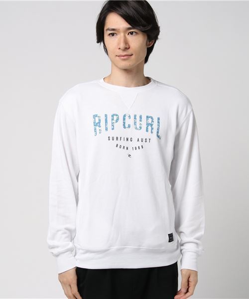 rip curl(リップカール)の「プリントトレーナー(スウェット・メンズ・ブラック/グレー系その他/ホワイト・LARGE/MEDIUM)」の3枚目の写真