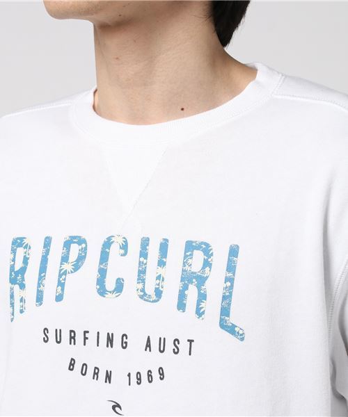 rip curl(リップカール)の「プリントトレーナー(スウェット・メンズ・ブラック/グレー系その他/ホワイト・LARGE/MEDIUM)」の6枚目の写真