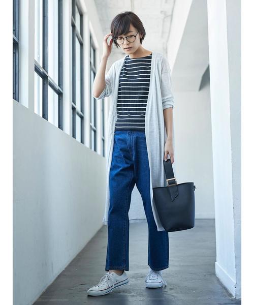 AMERICAN HOLIC(アメリカンホリック)の「・UV ニュアンスガーゼ天竺カーディガン(カーディガン/ボレロ・レディース・オフホワイト/キナリ/キャメル/カーキ/グレー系その他/モカ/ネイビー/ブラック・FREE)」の17枚目の写真