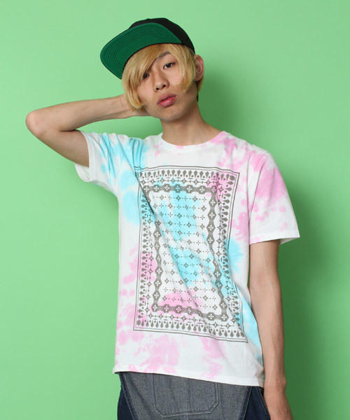 WEGO(ウィゴー)の「WEGO/タイダイTee(S)(Tシャツ/カットソー・メンズ・その他1/その他2/その他3・MEDIUM/LARGE)」の3枚目の写真