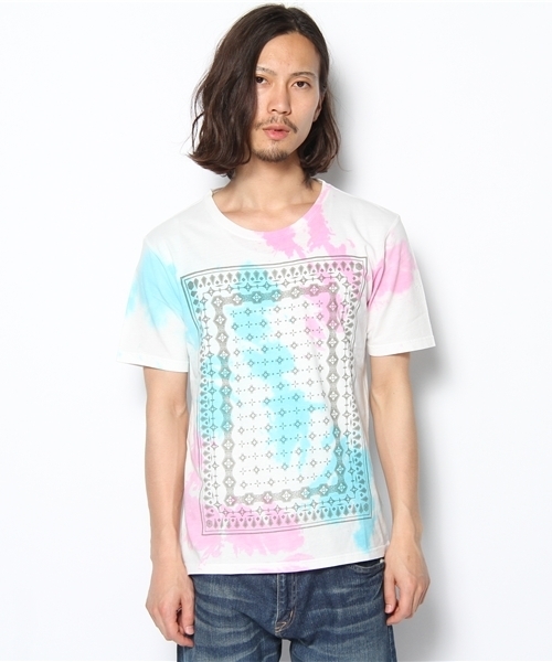 WEGO(ウィゴー)の「WEGO/タイダイTee(S)(Tシャツ/カットソー・メンズ・その他1/その他2/その他3・MEDIUM/LARGE)」の4枚目の写真