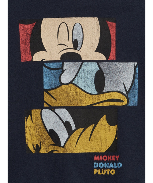 GAP（ギャップ）の「Babygap | Disney Mickey Mouse Tシャツ（Tシャツ/カットソー・キッズ・ネイビー/グレー・80ｃｍ/90cm/95cm/100cm/105cm/110cm）」の4枚目の写真