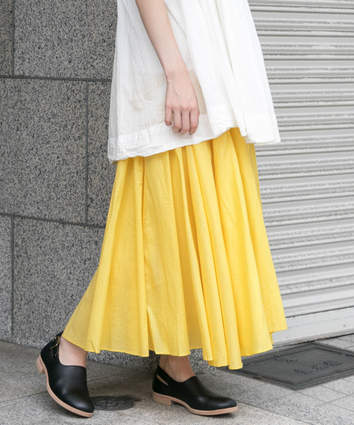 AHUJAS（オージャス）の「Ahujas　skirt（スカート・レディース・ライトブルー/ブラック/イエロー・FREE）」の20枚目の写真