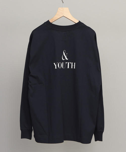BEAUTY&YOUTH UNITED ARROWS（ビューティーアンドユースユナイテッドアローズ）の「BY B&Y ロングスリーブ Tシャツ（Tシャツ/カットソー・メンズ・ネイビー/ホワイト・X-LARGE/SMALL/MEDIUM/LARGE）」の3枚目の写真